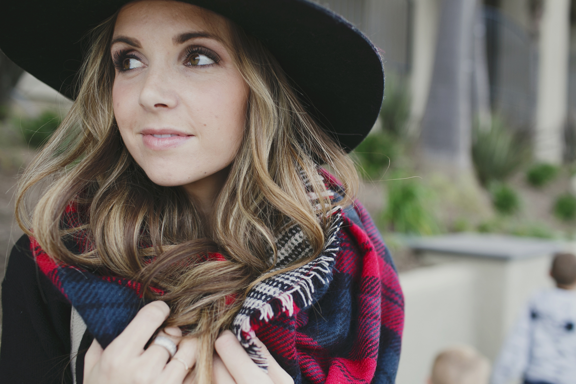 Merrick's Art Plaid Blanket Scarf