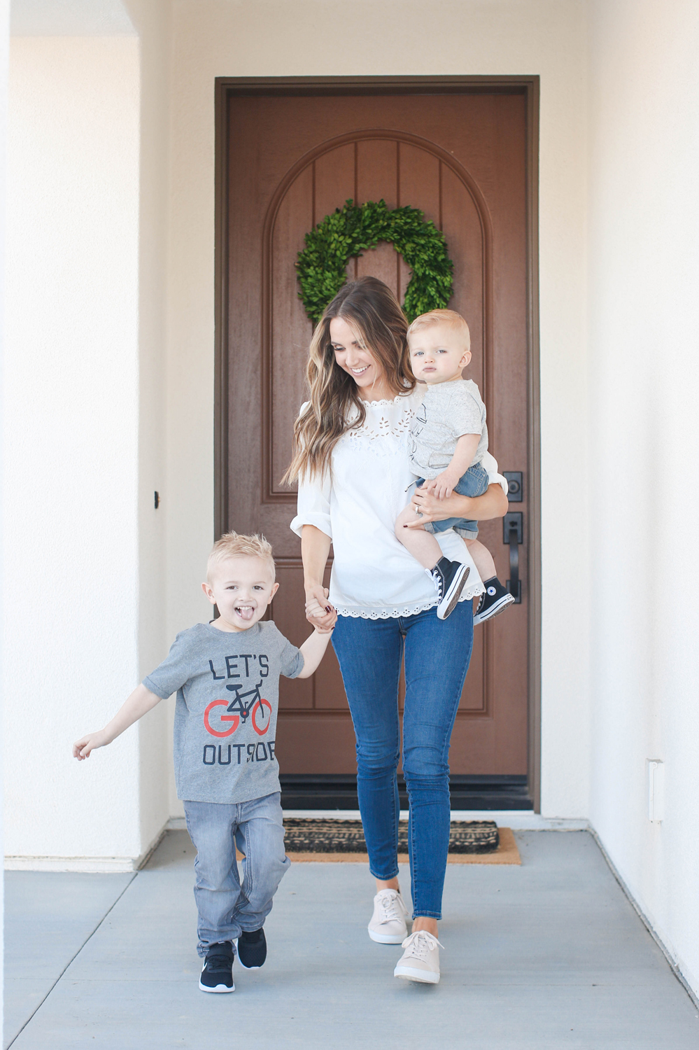 Merrick's Art Let's Go Outside Graphic Tee