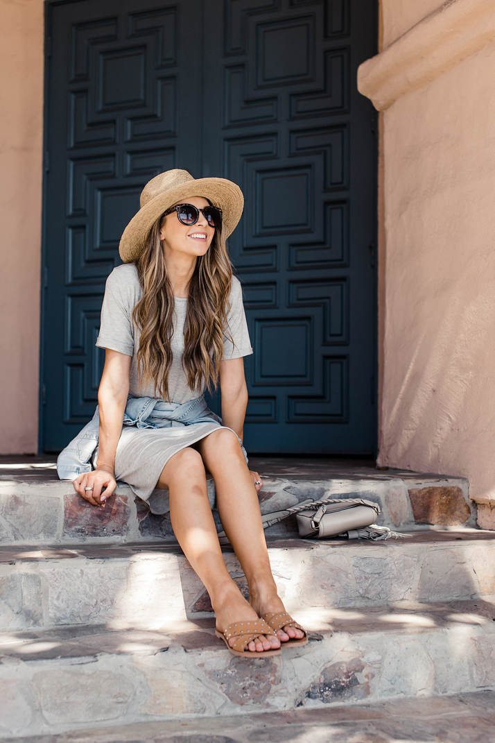 Merrick's Art Easy Gray Summer Dress DIY