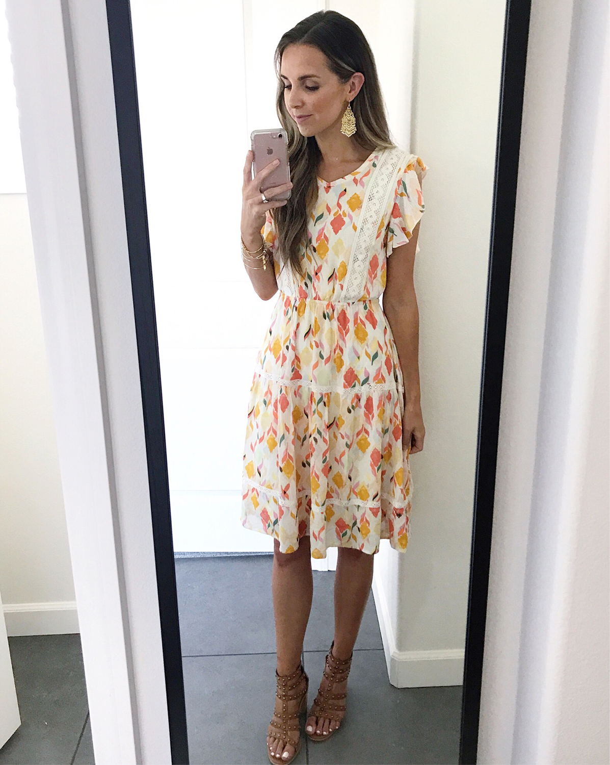 merricksat.com | floral midi dress