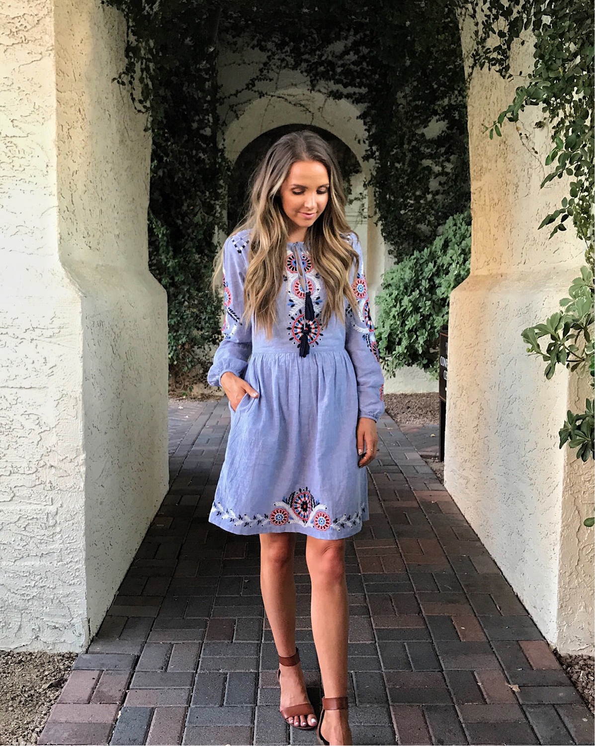 merricksat.com | Embroidered Dress