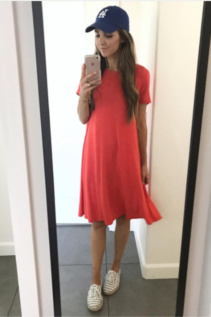 merricksat.com | red swing dress