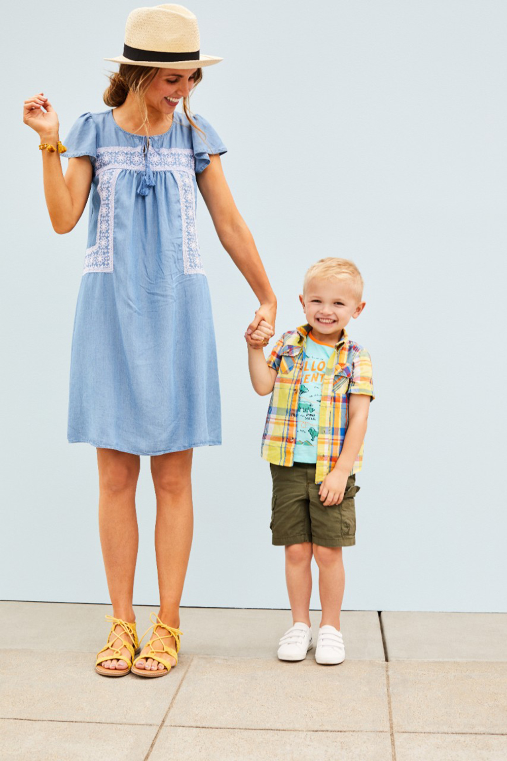 merricksat.com | chambray dress