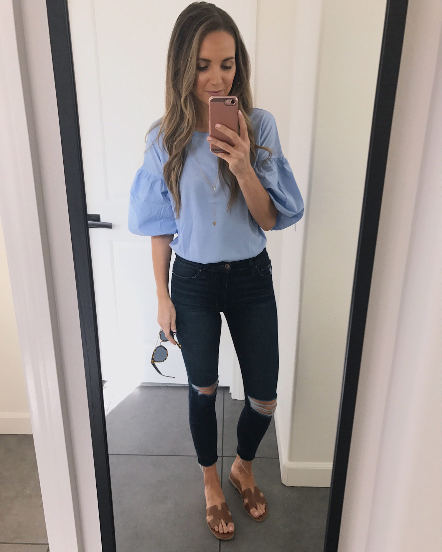 bell sleeve top | merricksat.com