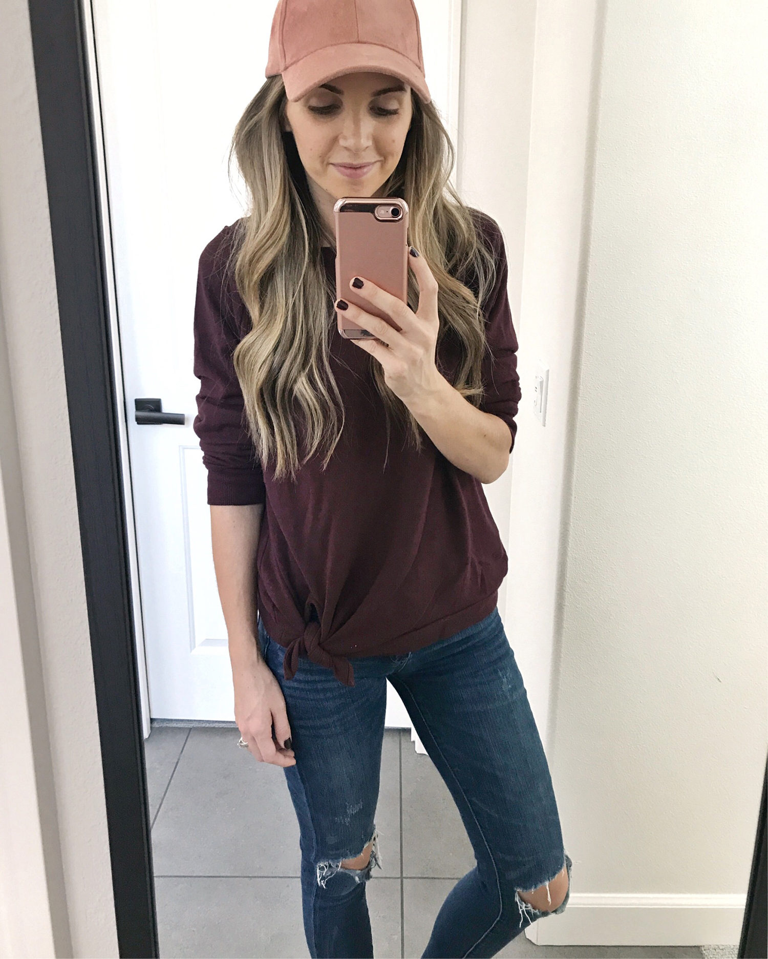 cozy fall outfit | merricksat.com