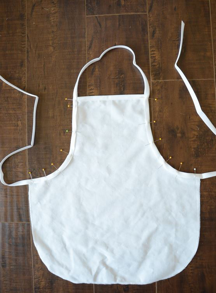 diy apron tutorial