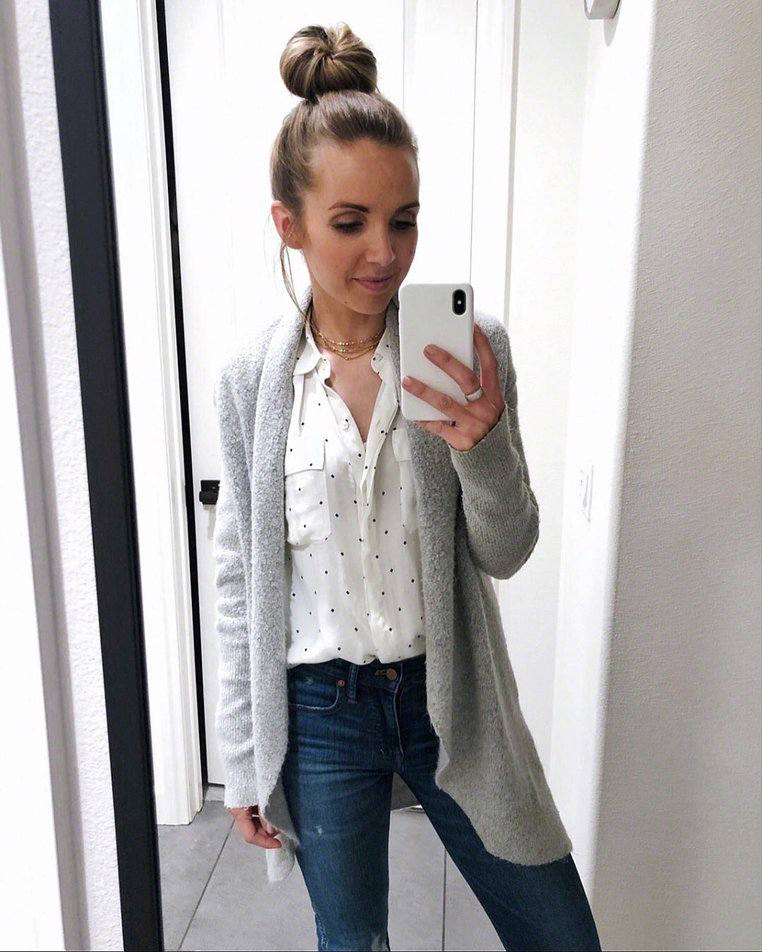 blouse and sweater | merricksat.com