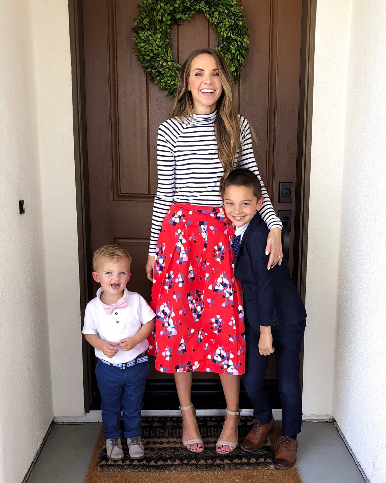 stripes and floral