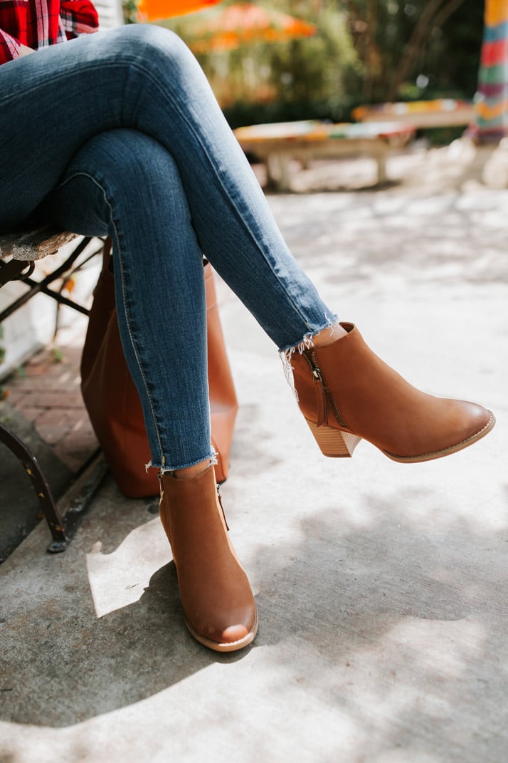 Booties for Women - brown and tan ankle boot shopping guide