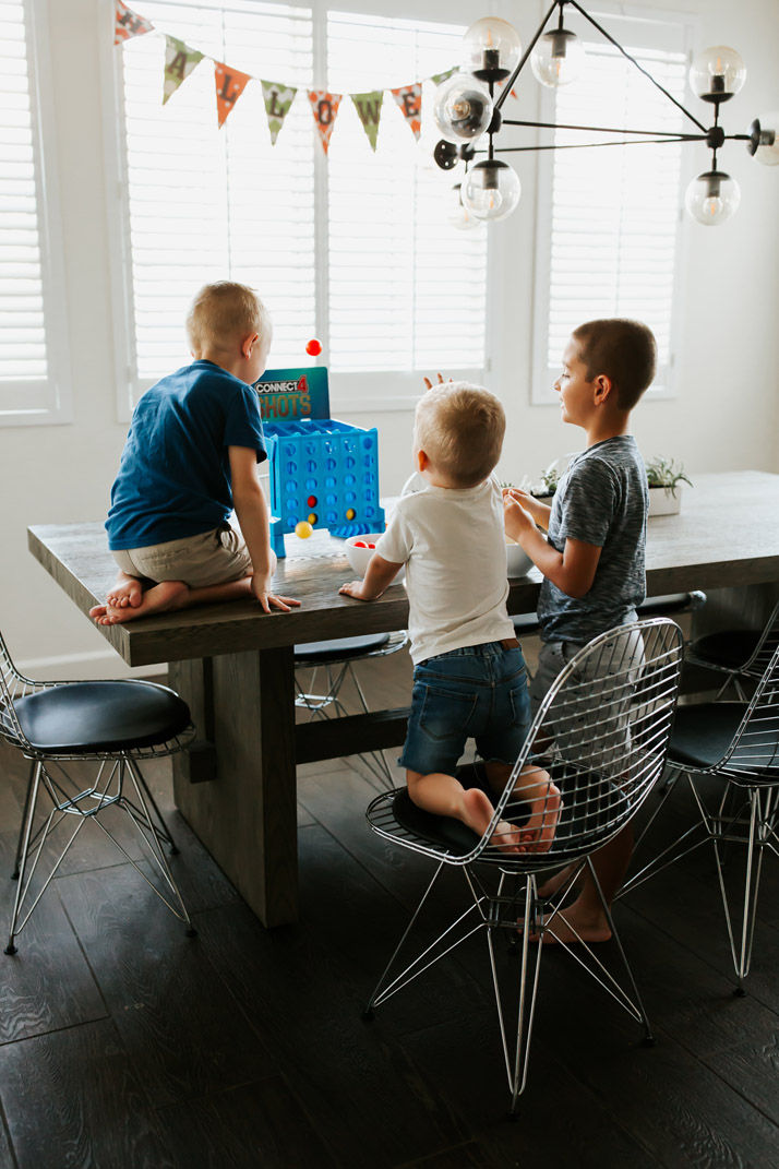 a few of our favorite indoor games with kids