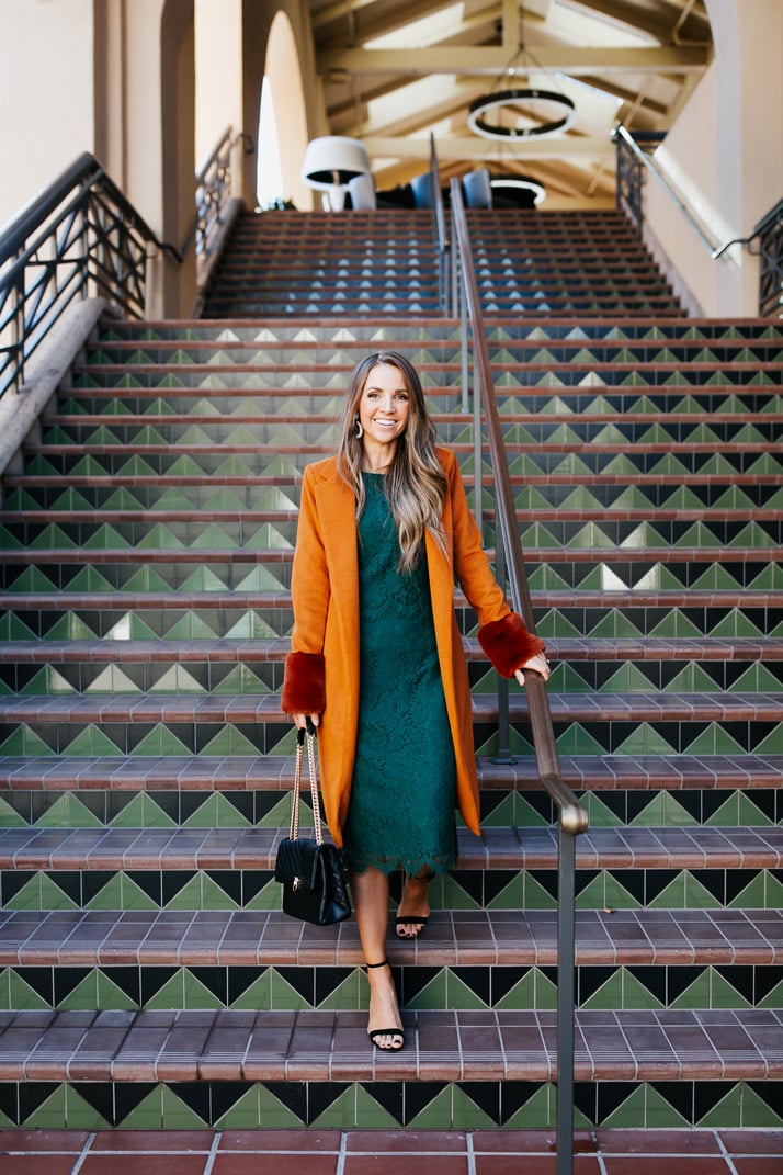 lulus green lace dress