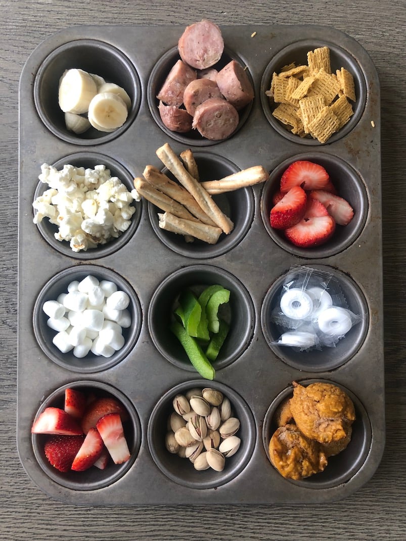 merricksart muffin tin snack tray