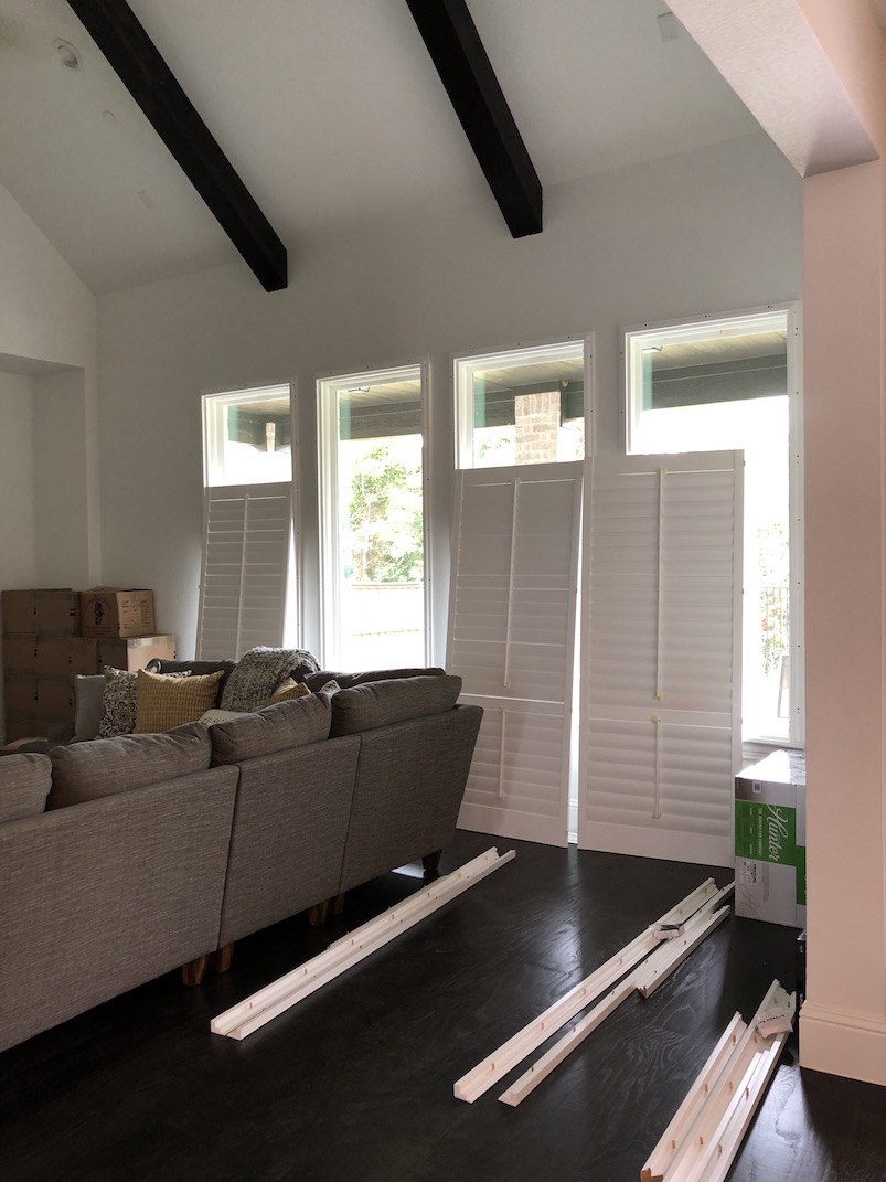 budget blinds shutter installation