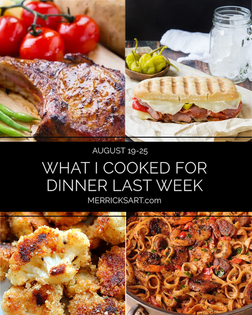 weekly menu august 19-25