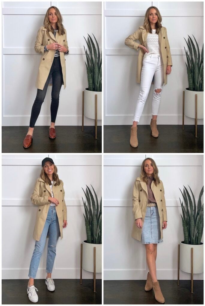 4 ways to wear a trench coat