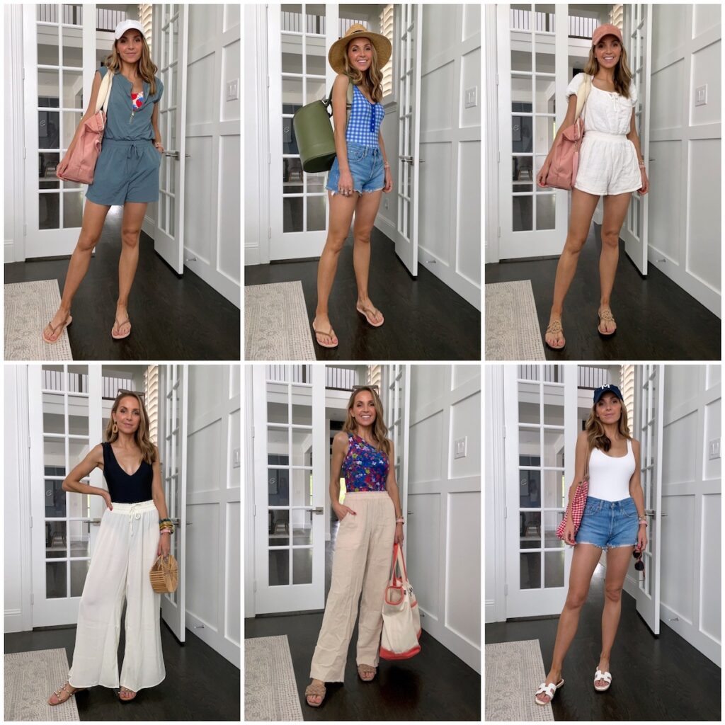 swimsuit and coverup