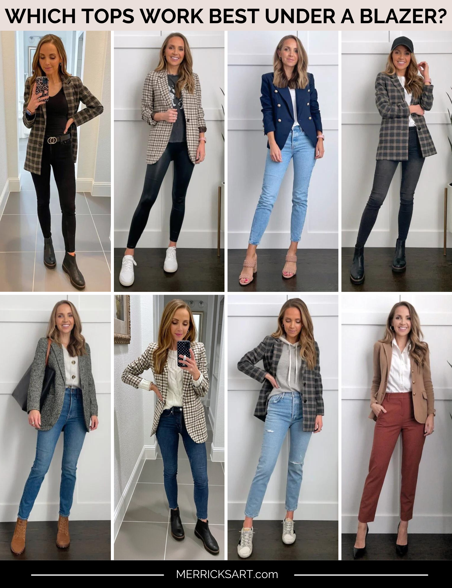 Which Tops Work Best Under a Blazer?