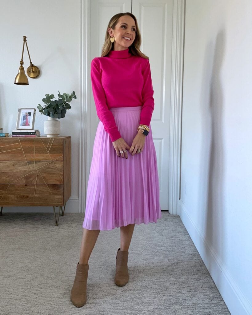 Valentine's Day Pink Skirt