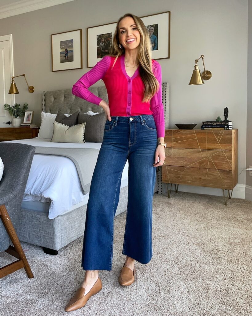 wide leg crop kut from the kloth