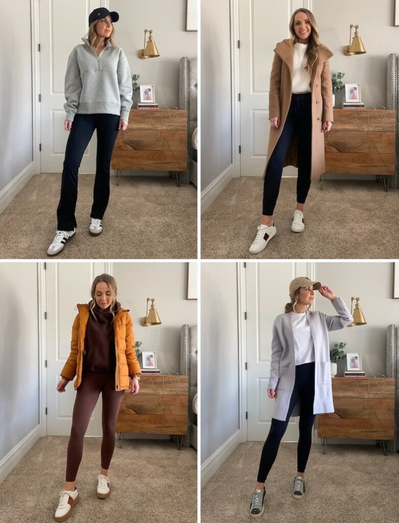 winter athleisure outfits to copy