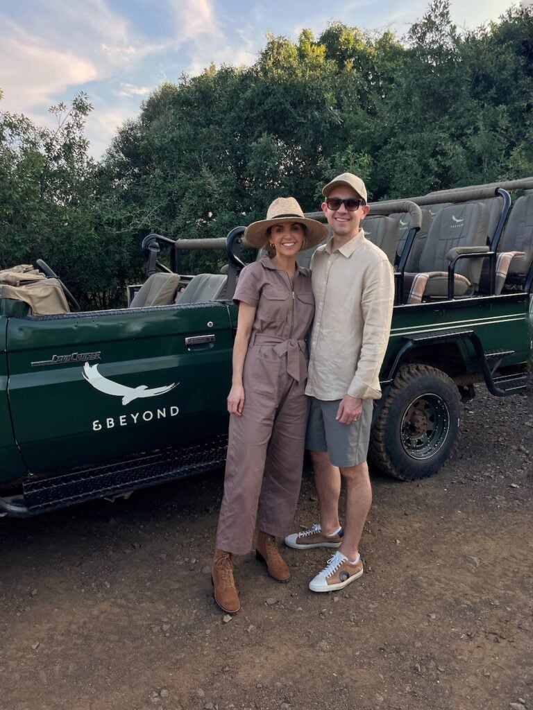 merrick and philip safari jeep