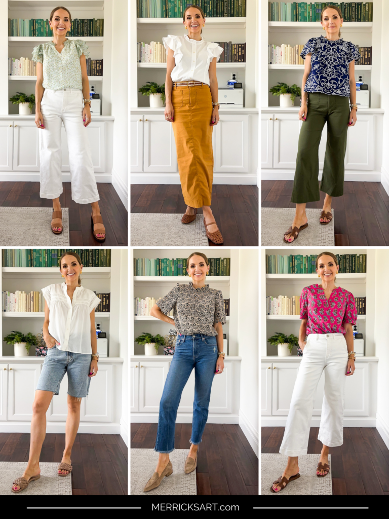 BTB Summer tops collage