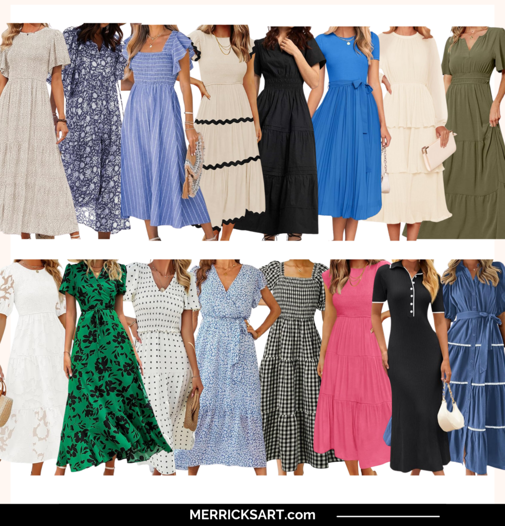 Summer church dress round up