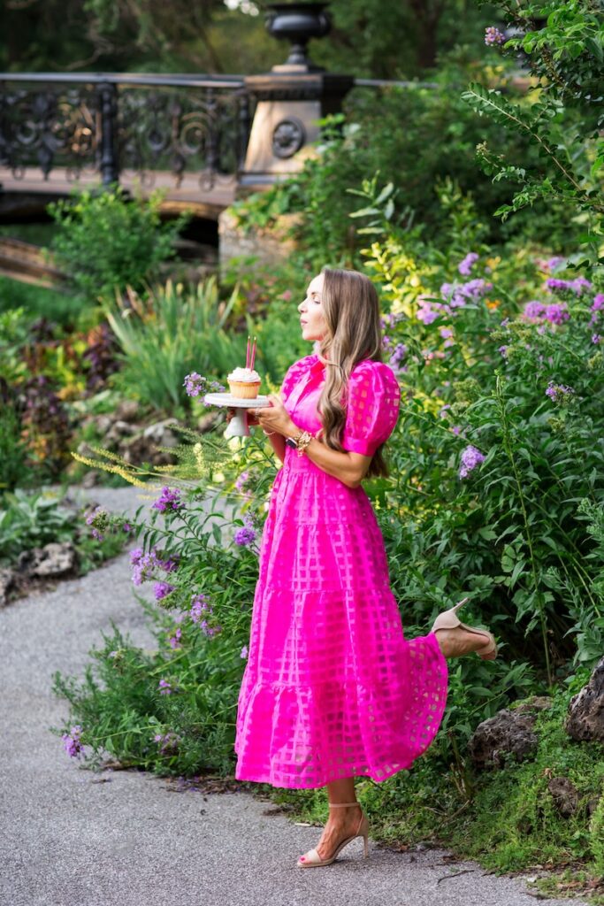 merricksart birthday pink dress