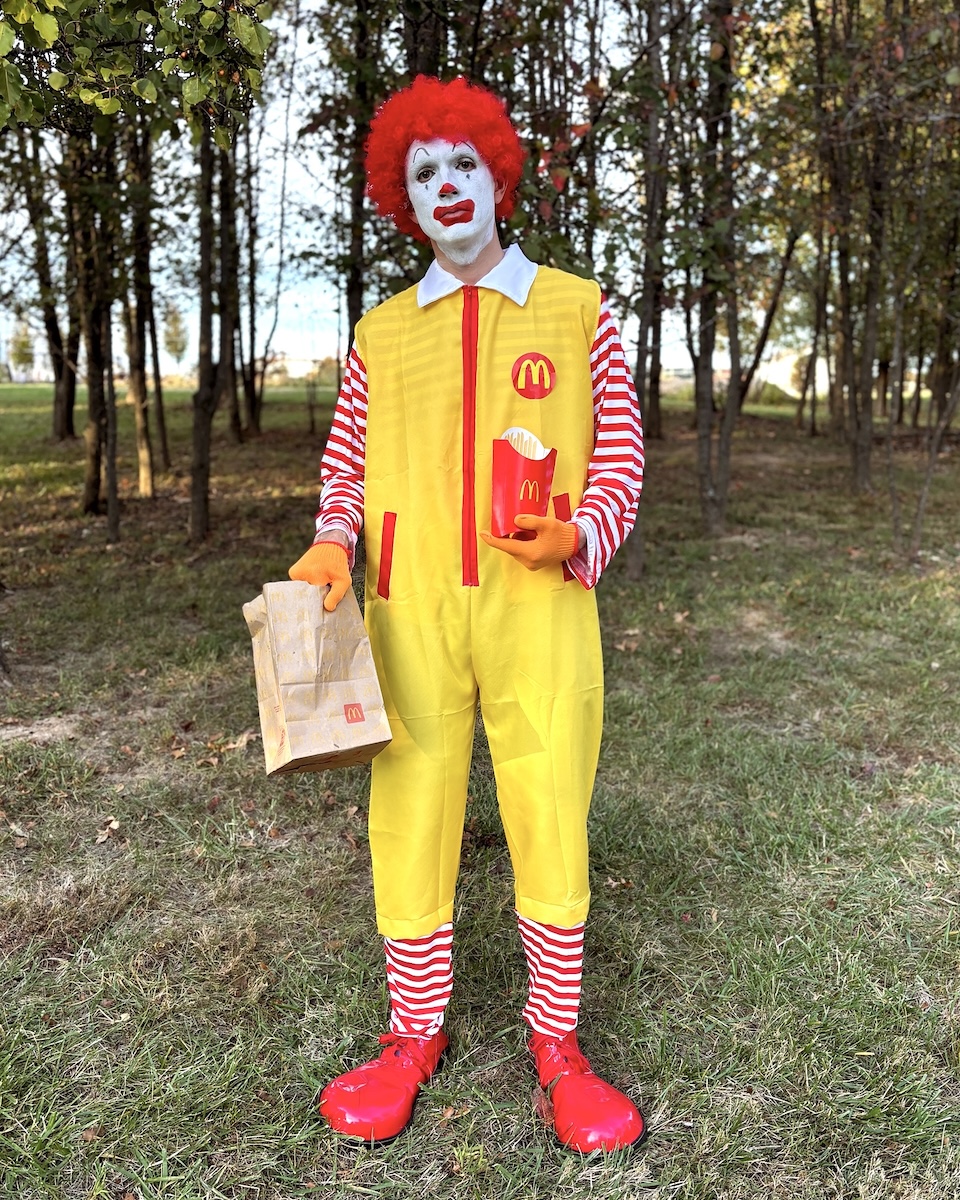 Ronald Mcdonald Halloween Costume merricksart copy